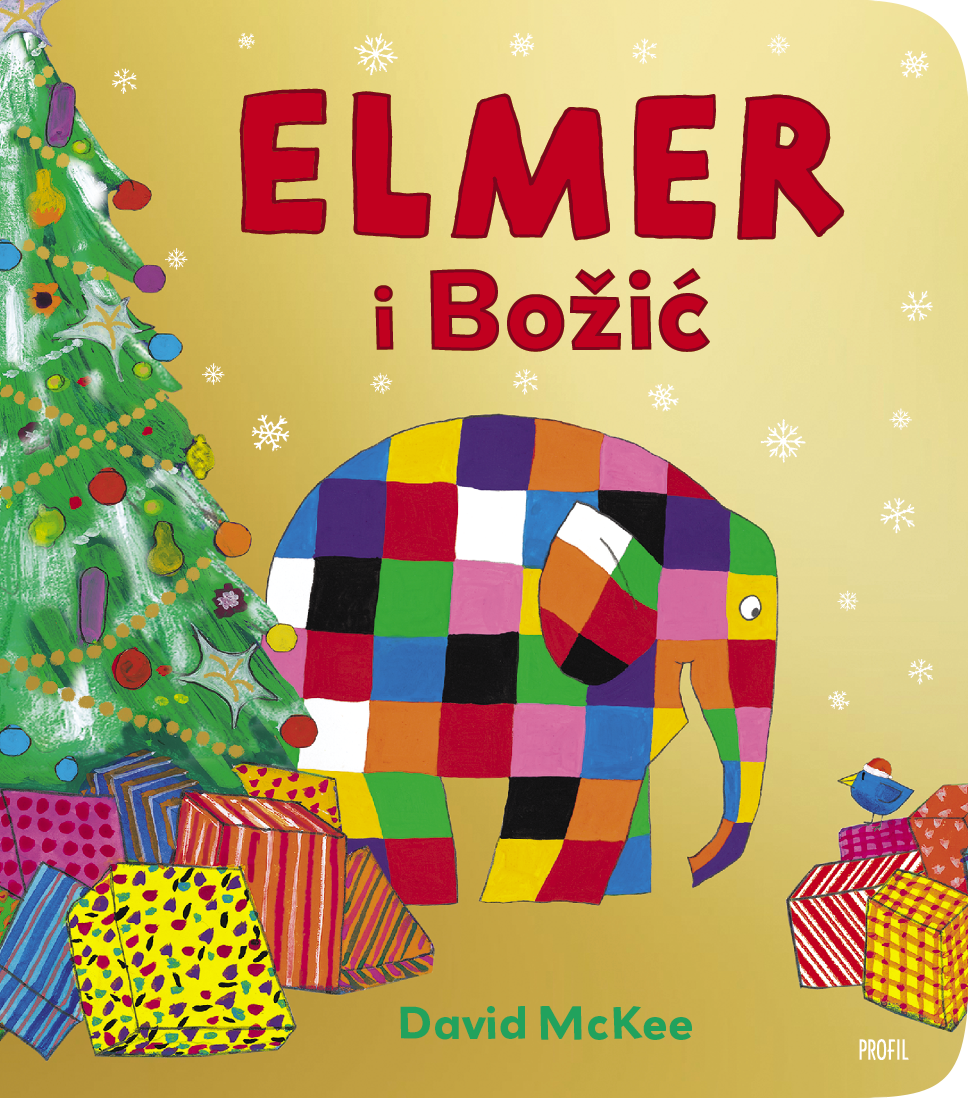 Elmer i Božić - kartonska slikovnica