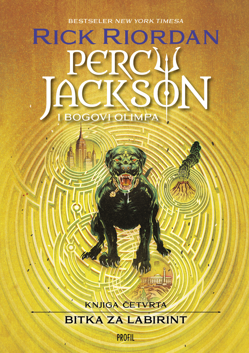 Percy Jackson i bogovi Olimpa - Knjiga četvrta: Bitka za labirint