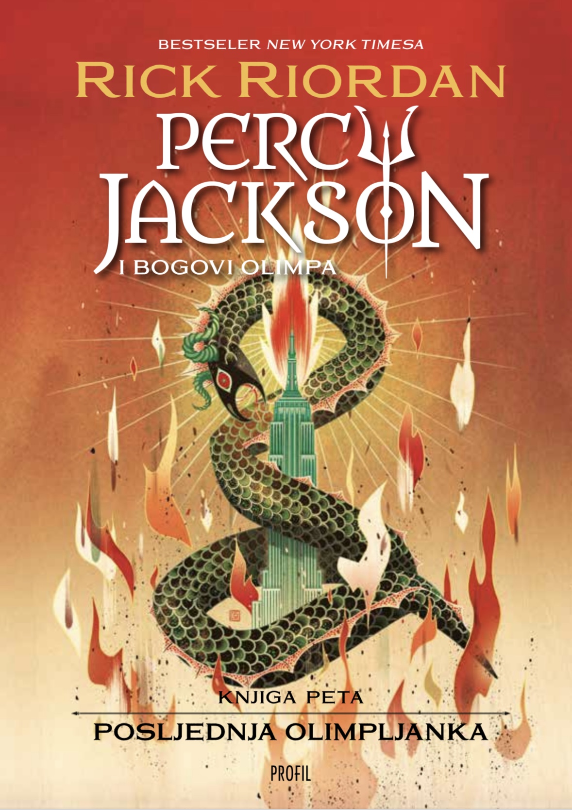 Percy Jackson i bogovi Olimpa - Knjiga peta: Posljednja Olimpljanka