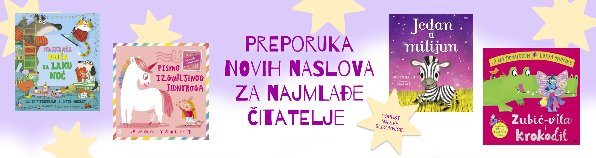 Preporuka dj.naslova - Profil knjiga