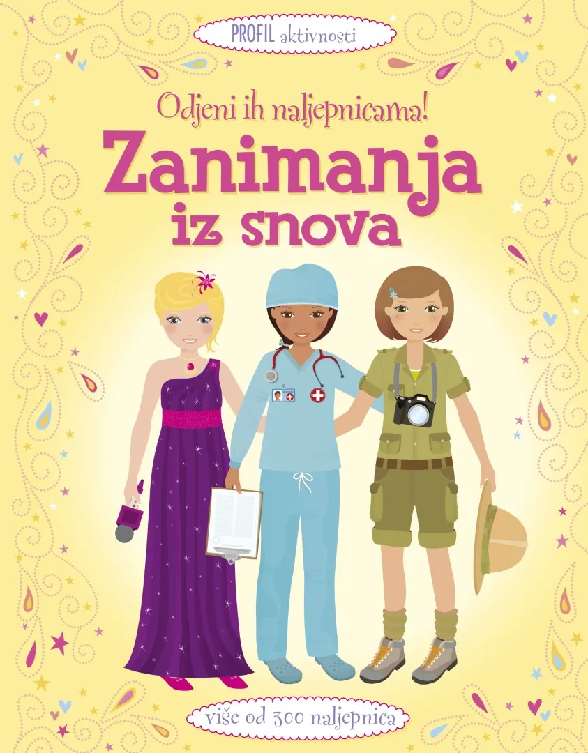 Zanimanja iz snova - odjeni ih naljepnicama