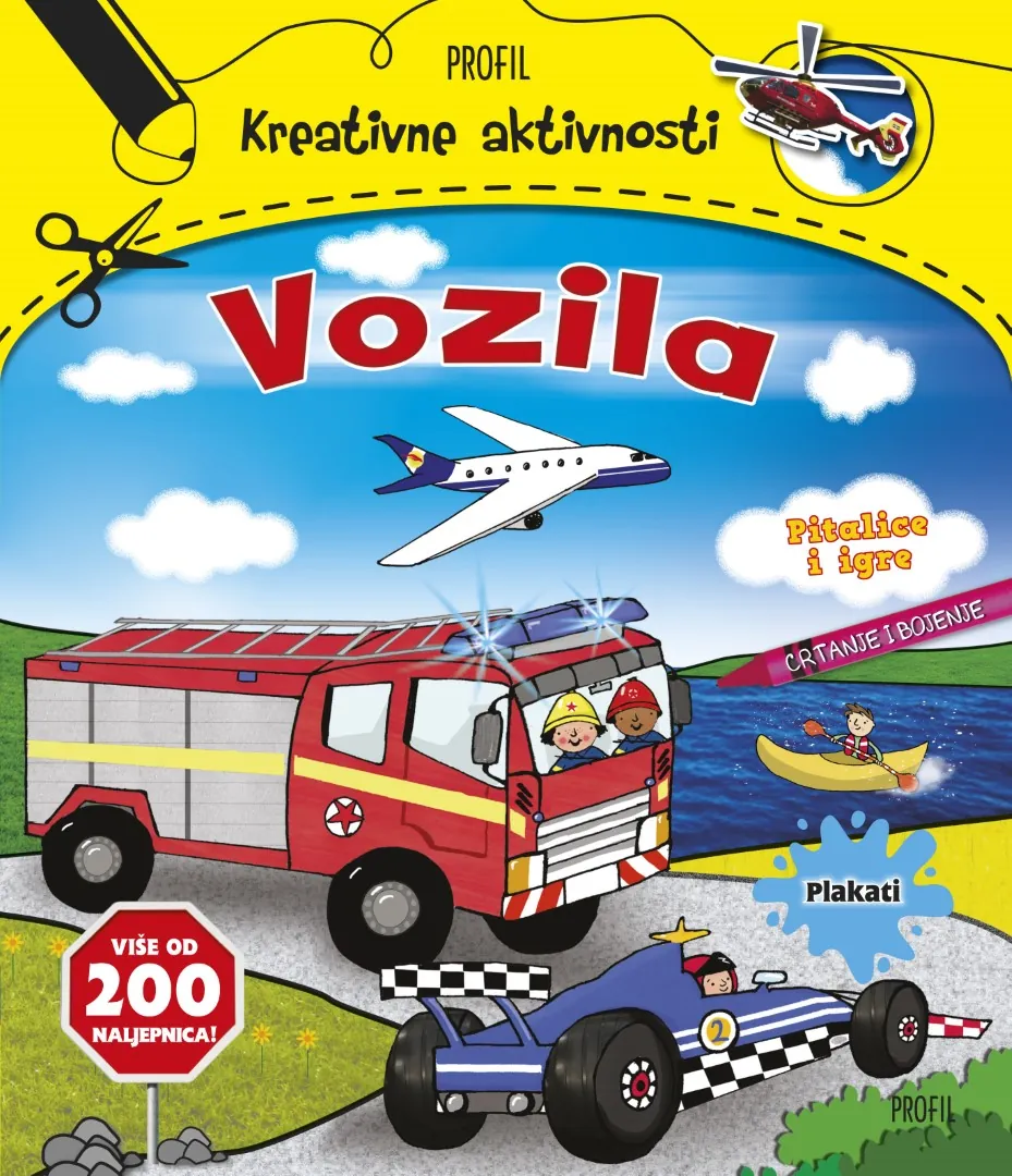 Vozila - kreativne aktivnosti