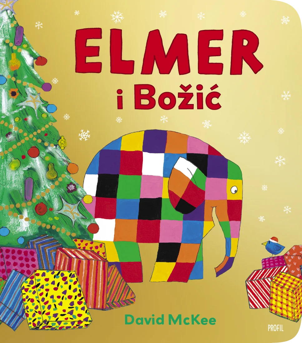 Elmer i Božić - kartonska slikovnica