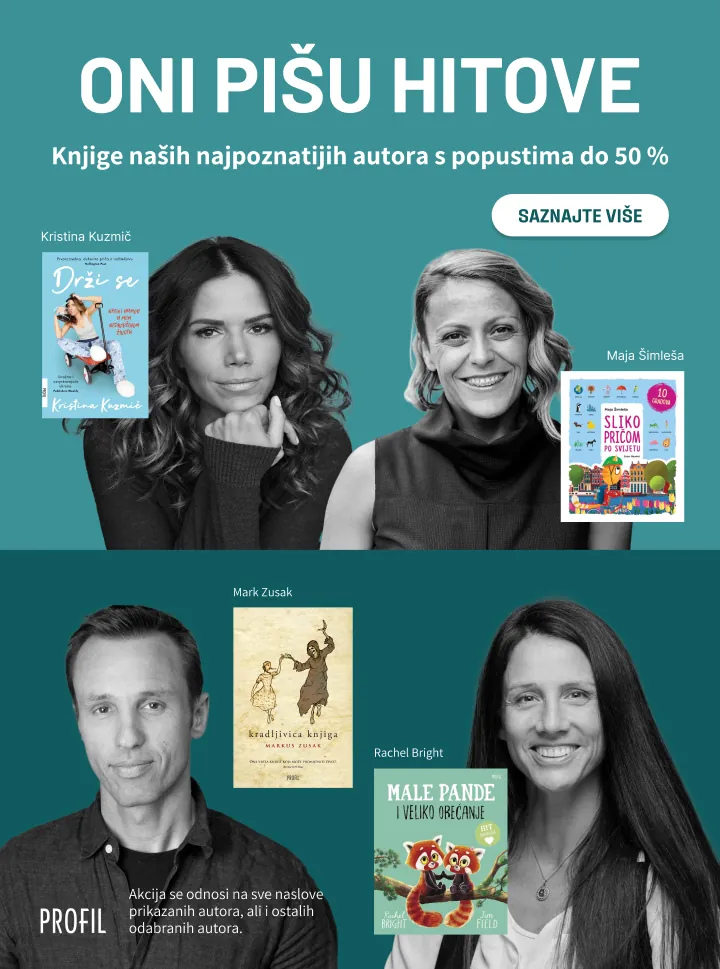Profil Popust na djela naših najpoznatijih autora slika