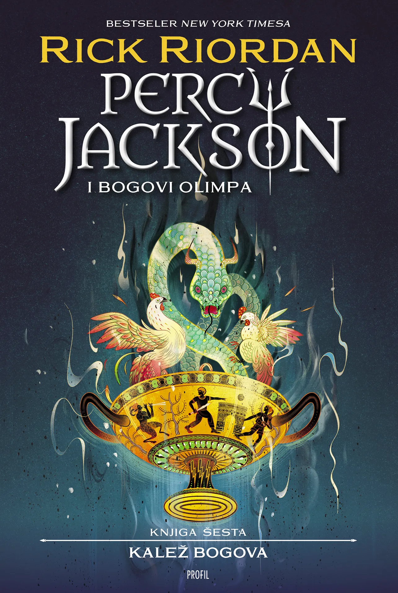 Percy Jackson i bogovi Olimpa - knjiga šesta: Kalež bogova