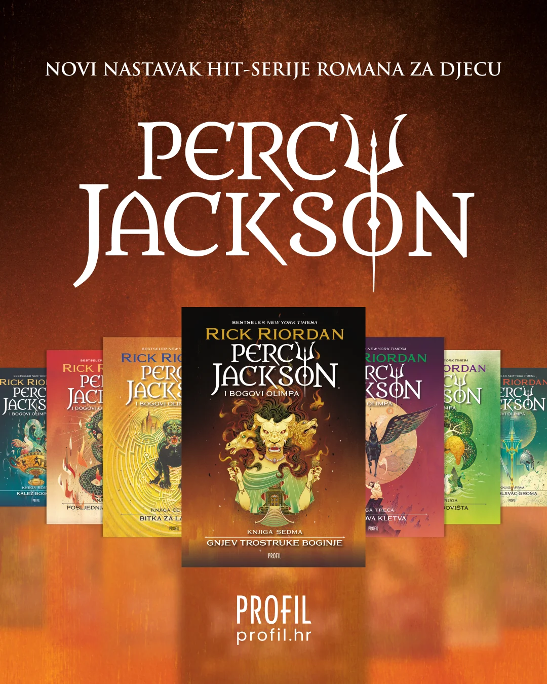 Percy Jackson - Profil knjiga