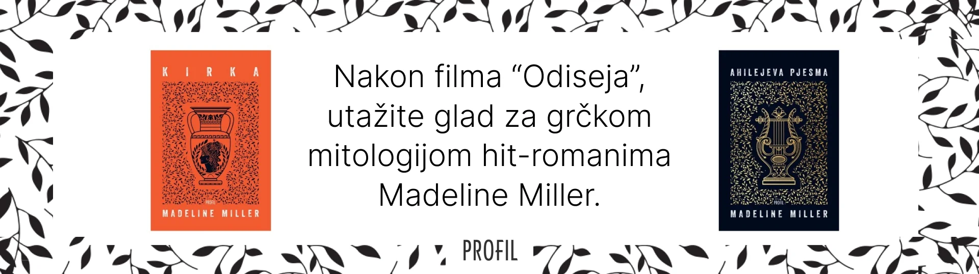 Madeline Miller romani - Profil knjiga