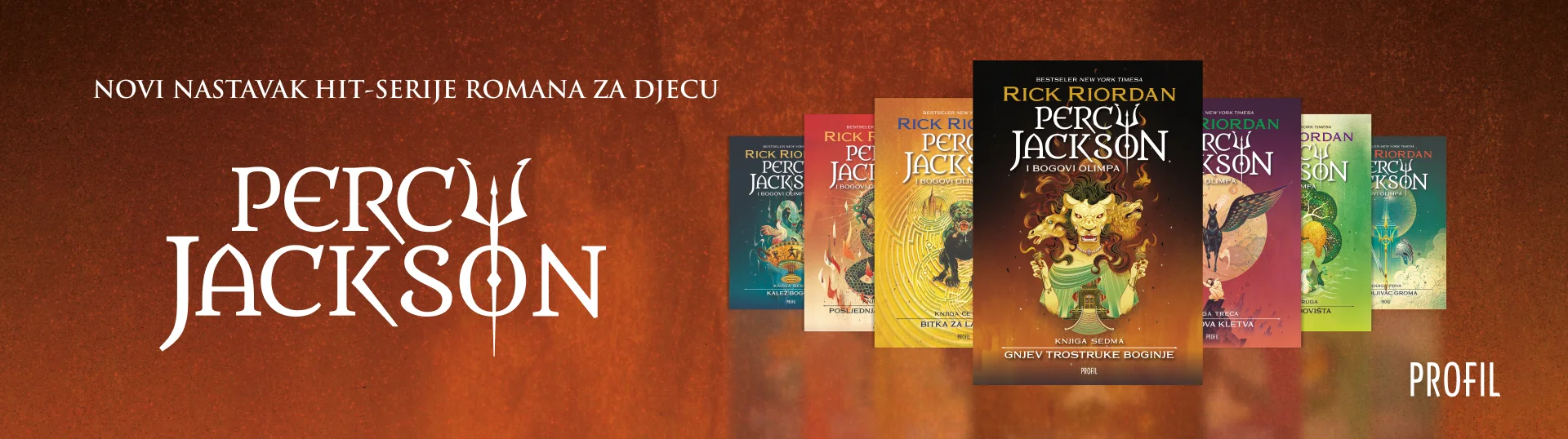 Percy Jackson - Profil knjiga